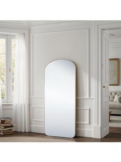 Yearn Soho Full-Length Arched Wall Mirror, 170 x 80cm - view 2, Gold