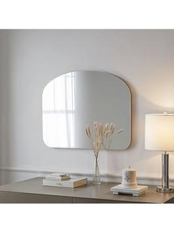 Yearn Soho Arched Overmantel Wall Mirror, 70 x 90cm - view 2, Gold