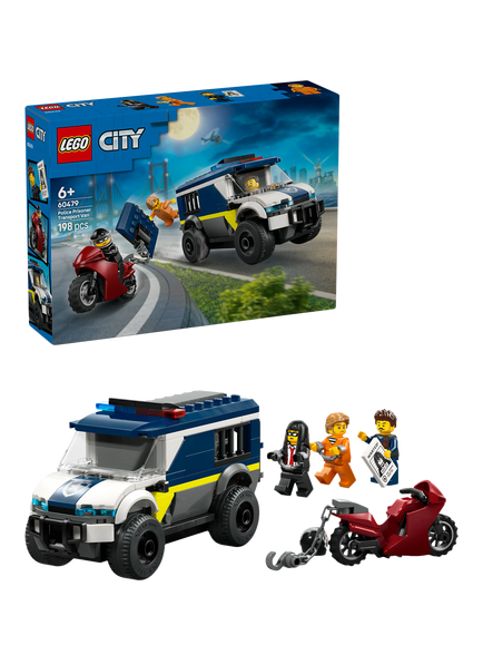 LEGO City 60479 Police Prisoner Transport Van Building Set, Multi