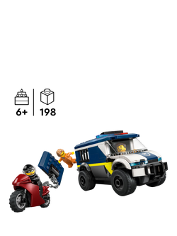 LEGO City 60479 Police Prisoner Transport Van Building Set - view 2, Multi