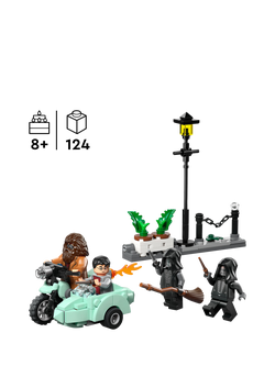 LEGO Harry Potter 76459 Hagrid & Harry's Privet Drive Escape - view 2, Multi