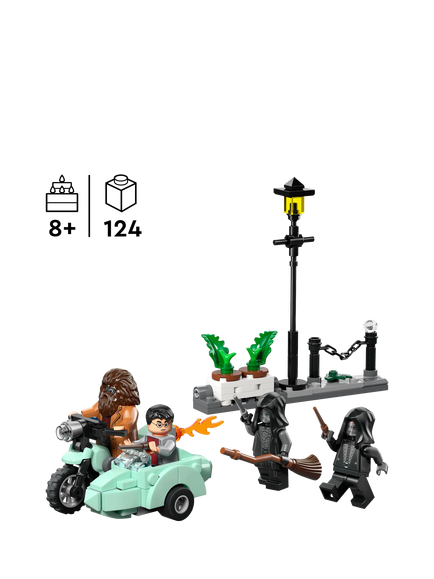LEGO Harry Potter 76459 Hagrid & Harry's Privet Drive Escape - view 2, Multi