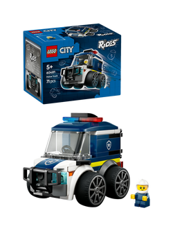 LEGO City 60481 Rides Police Truck Mini Building Kit, Multi