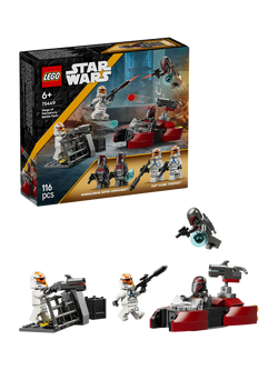 LEGO Star Wars 75449 The Clone Wars Siege of Mandalore Battle Pack Building Toy, Multi