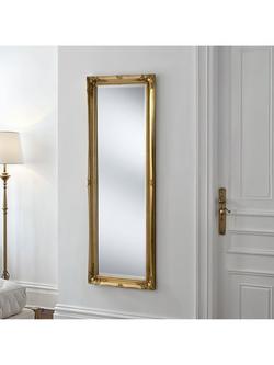 Yearn French Rectangular Wall Mirror, 166 x 60cm, Gold