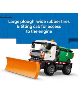 LEGO City 60490 Snowplough Truck Toy Building Set - view 2, Multi