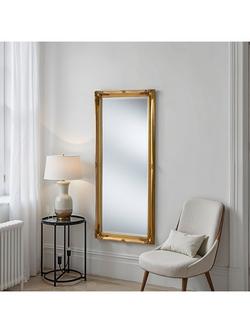 Yearn French Rectangular Wall Mirror, 166 x 75cm, Gold