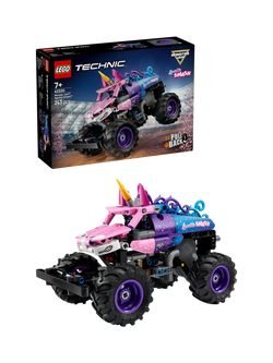 LEGO Technic 42220 Monster Jam Sparkle Smash Pull-Back Truck, Multi