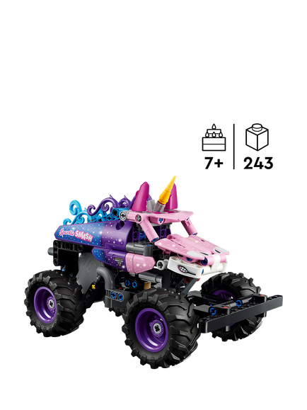LEGO Technic 42220 Monster Jam Sparkle Smash Pull-Back Truck - view 2, Multi