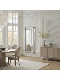 Yearn French Rectangular Wall Mirror, 166 x 75cm - view 2, Silver