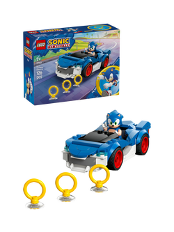 LEGO Sonic the Hedgehog 77117 Sonic: Speedster Lightning Building Toy, Multi