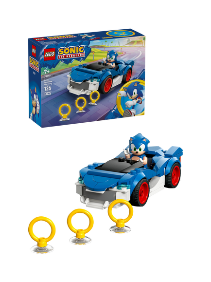 LEGO Sonic the Hedgehog 77117 Sonic: Speedster Lightning Building Toy, Multi