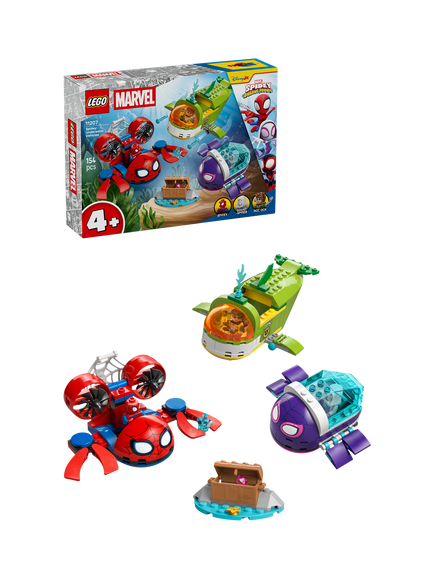 LEGO Marvel 11207 Spidey: Underwater Vehicles Building Set, Multi