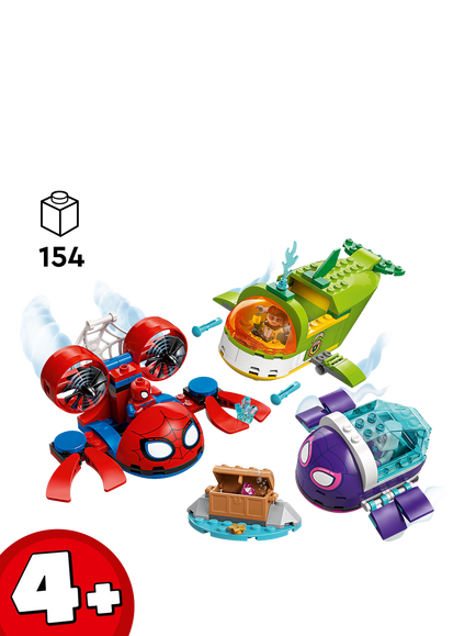 LEGO Marvel 11207 Spidey: Underwater Vehicles Building Set - view 2, Multi