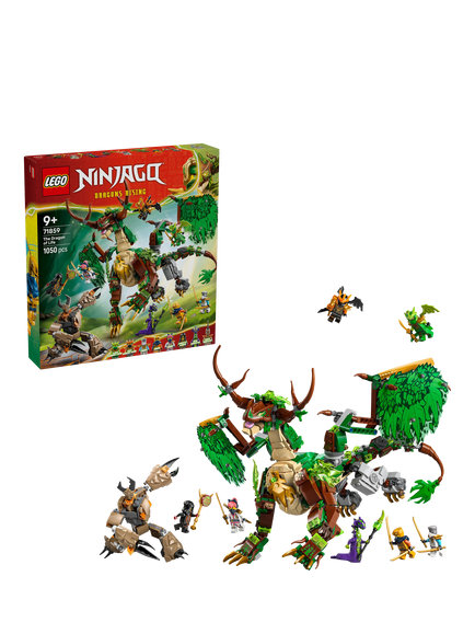 LEGO Ninjago 71859 The Dragon of Life Ninja Toy, Multi