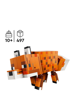 LEGO Minecraft 21588 The Fox Building Toy - view 2, Multi