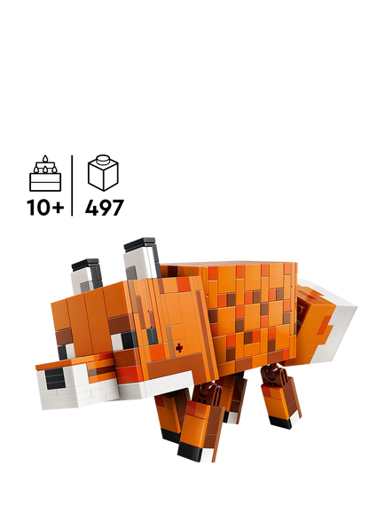 LEGO Minecraft 21588 The Fox Building Toy - view 2, Multi