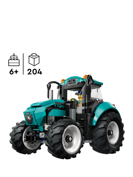 LEGO City 60498 Tractor Toy Building Set - view 2, Multi