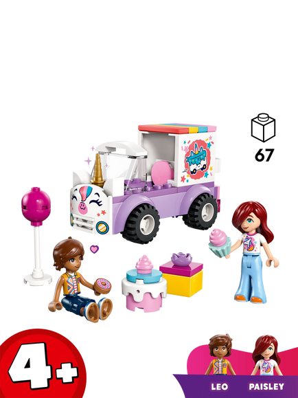 LEGO Friends 42675 Unicorn Cake Delivery Car Toy - view 2, Multi