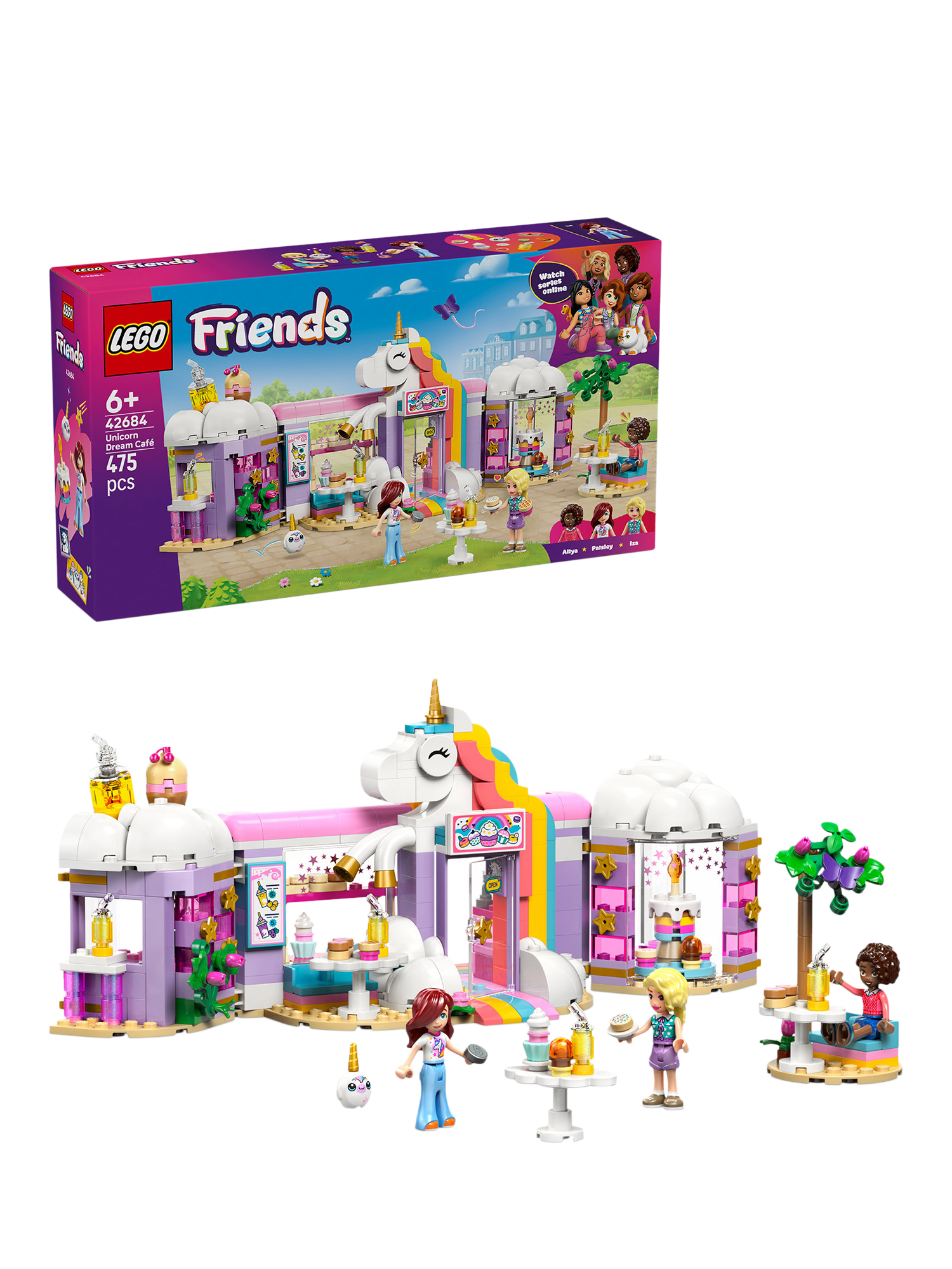 LEGO Friends 42684 Unicorn Dream Cafe Toy