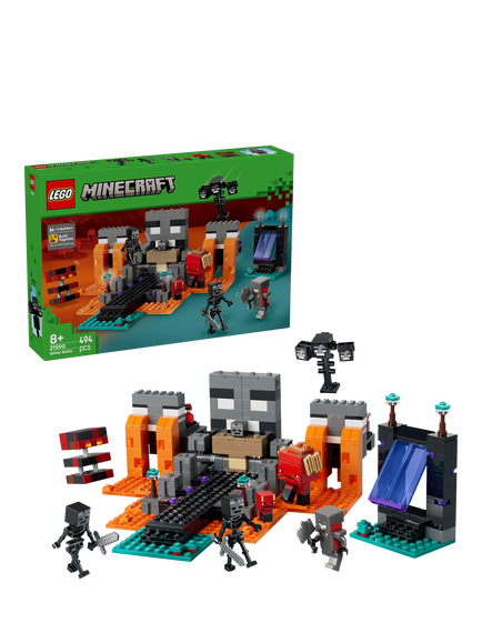 LEGO Minecraft 21590 Wither Battle Building Toy, Multi