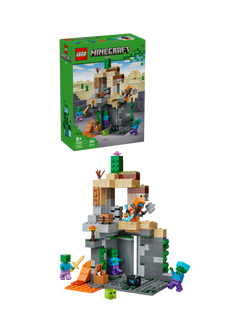 LEGO Minecraft 21587 Zombie Dungeon Building Toy, Multi