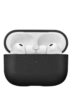WOOLNUT Leather Case for AirPods Pro 3, Black