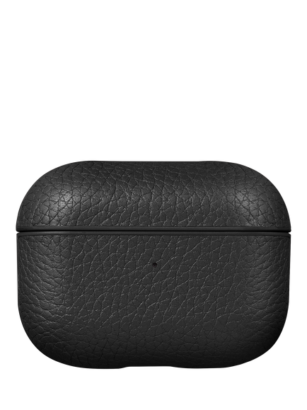 WOOLNUT Leather Case for AirPods Pro 3 - view 2, Black