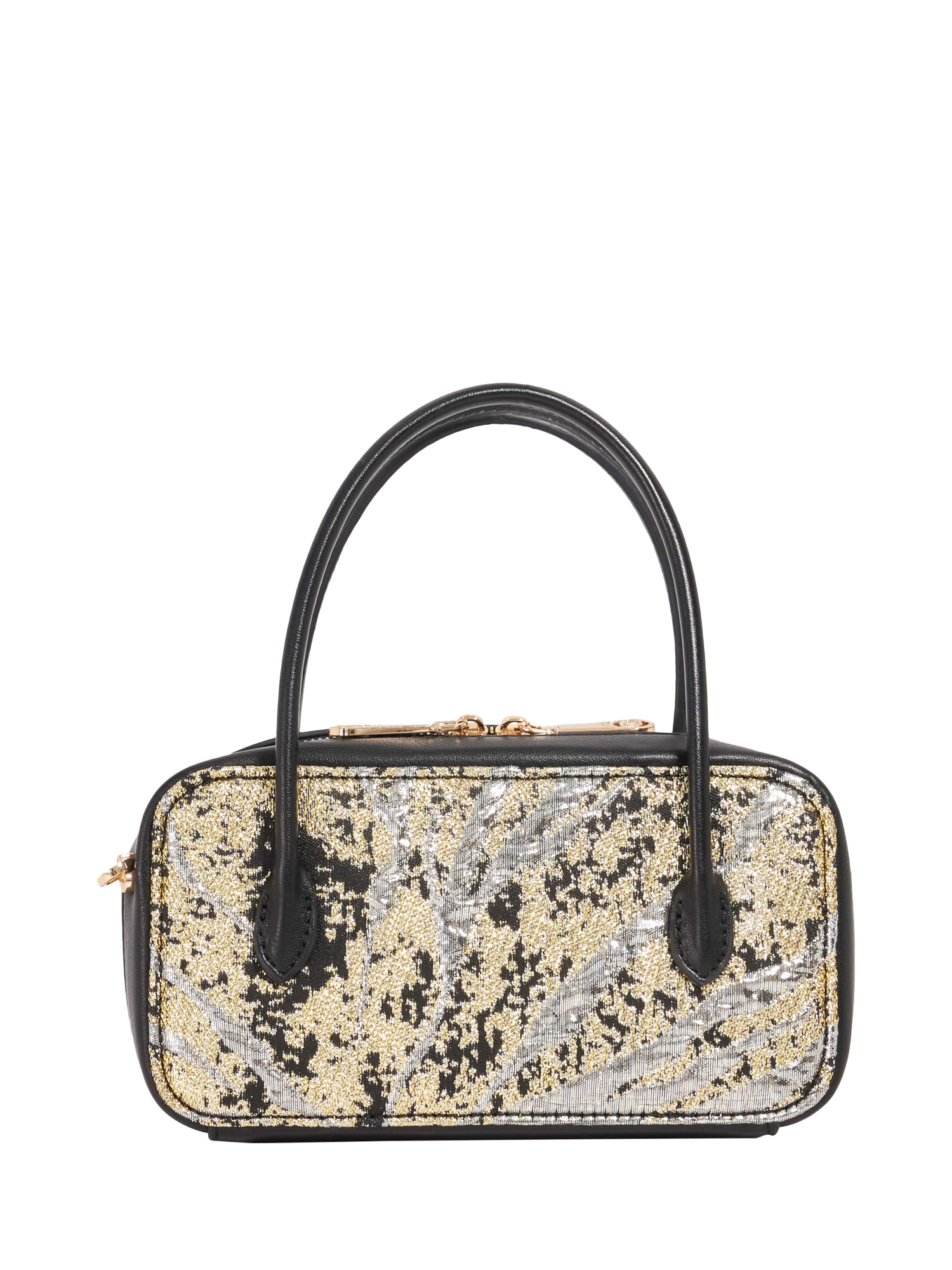 Product image 3 of 5, which shows Dune London Song Charm Chain Bag, Black