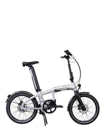 Volt Lite Compact Folding e-Bike, Silver, Silver