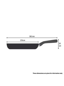 Tefal Emotion Plus Stainless Steel Non-Stick Deep Frying Pan - view 2, Silver