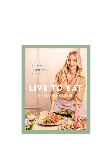 Emily English 'Live to Eat' Cookbook, Multi