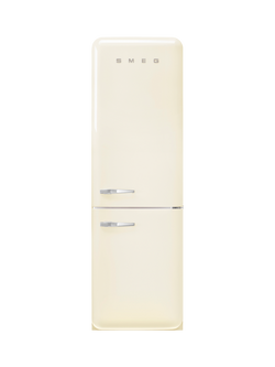 Smeg FAB32RCR6UK Freestanding 70/30 Fridge Freezer, Cream, Cream