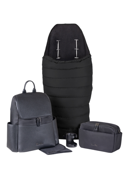 Silver Cross Nia Accessory Pack, Onyx