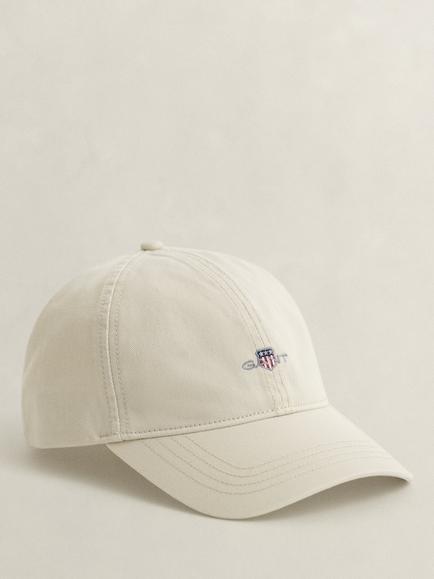 GANT Shield Cotton Twill Cap, Putty, Putty