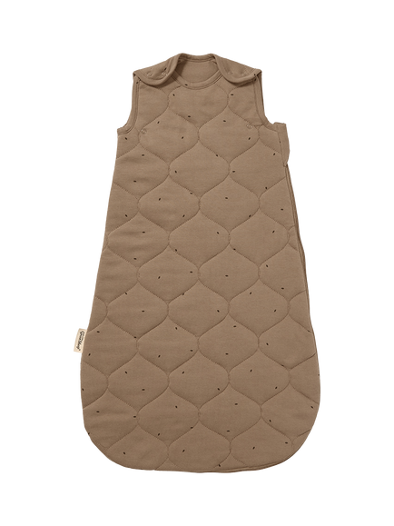 The Little Green Sheep Rice Print Baby Sleeping Bag, 2.5 Tog, Cocoa Rice Print