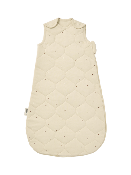The Little Green Sheep Rice Print Baby Sleeping Bag, 2.5 Tog, Linen Rice Print