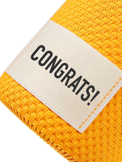 Veuve Clicquot Yellow Label Brut Champagne with Congratulations Sleeve, 75cl - view 2, Multi Multi
