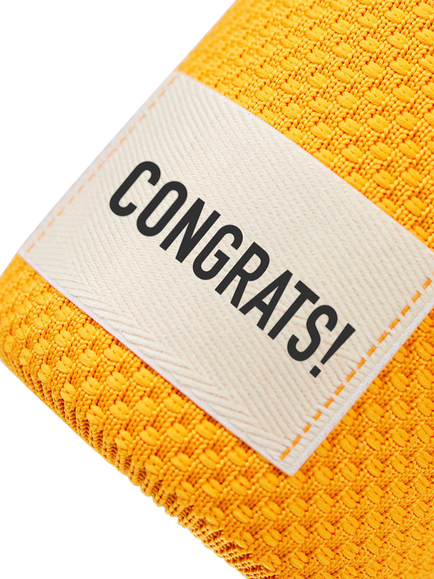 Veuve Clicquot Yellow Label Brut Champagne with Congratulations Sleeve, 75cl - view 2, Multi Multi
