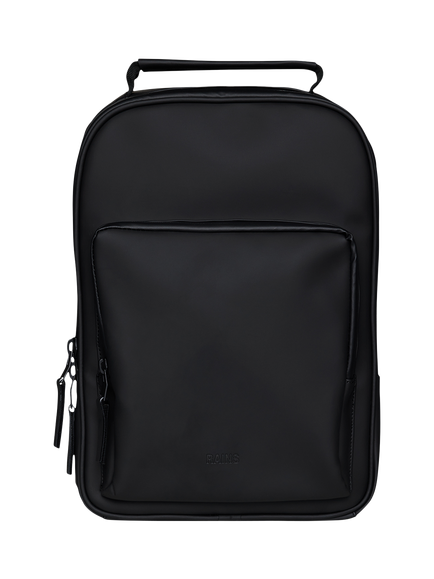Rains Large Book Daypack Backpack, 01 Black