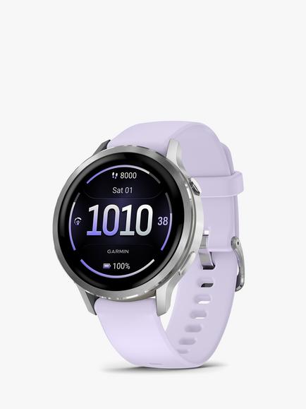 Garmin Venu 4 GPS Smartwatch, Silver