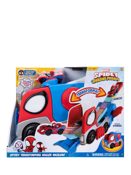 Spidey And His Amazing Friends Transforming Hauler Raceway, Multi