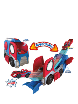 Spidey And His Amazing Friends Transforming Hauler Raceway - view 2, Multi
