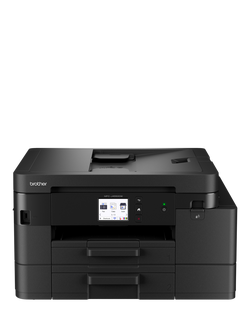 Brother MFC-J4550DW Wireless All-in-One A4 Colour Inkjet Printer & Fax Machine, Black, Black