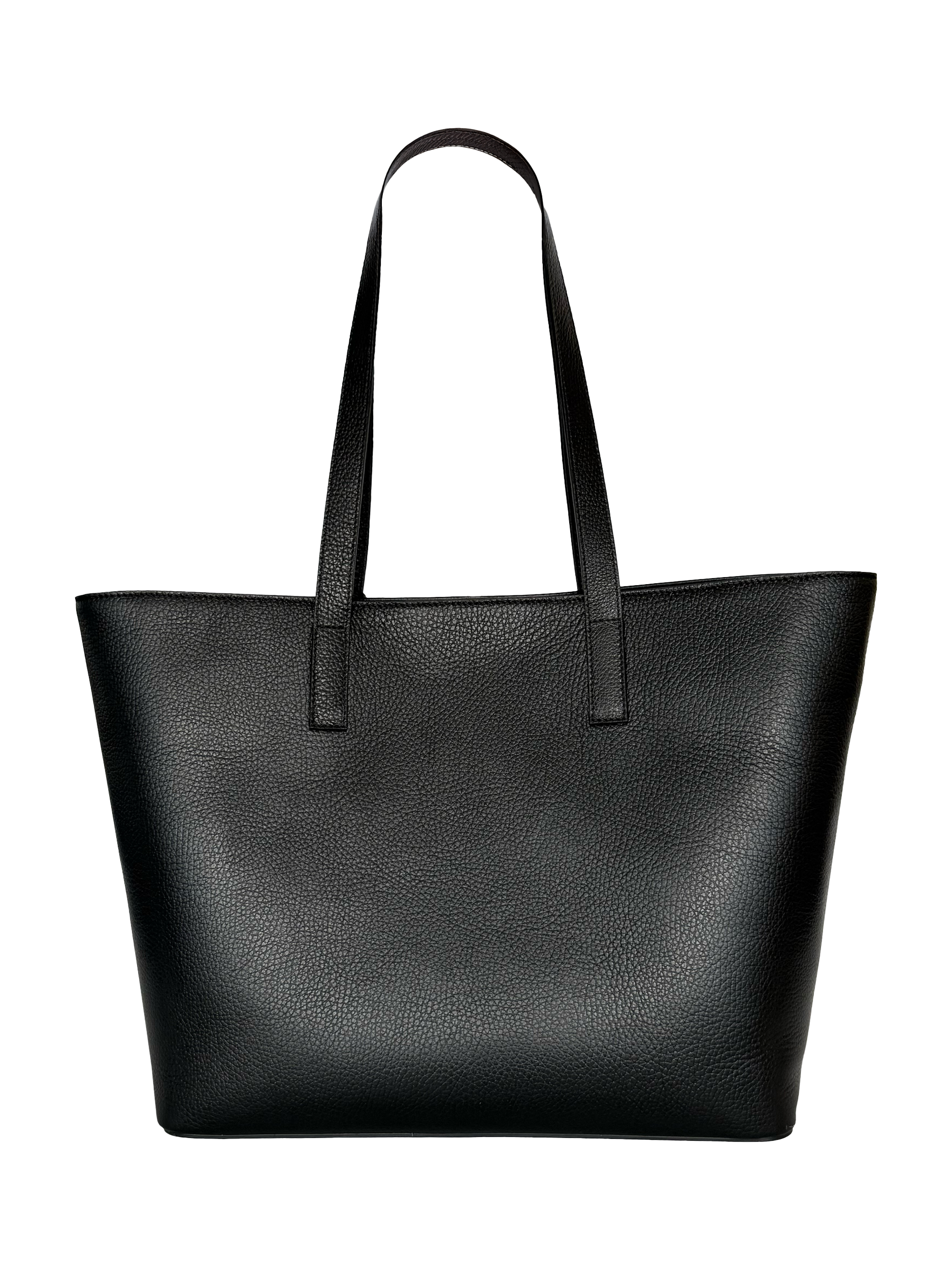 Product image 3 of 4, which shows Apatchy London Kate Leather Tote Bag, Black