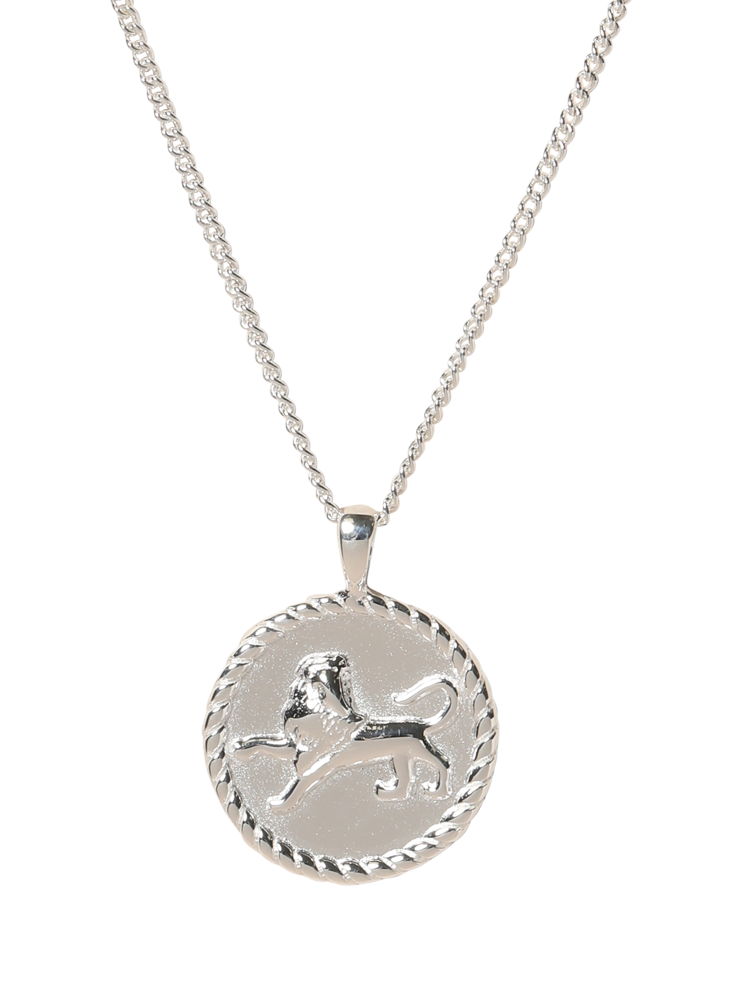 Product image 2 of 2, which shows Simply Silver Zodiac Pendant, Virgo