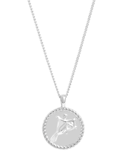 Simply Silver Zodiac Pendant, Sagittarius