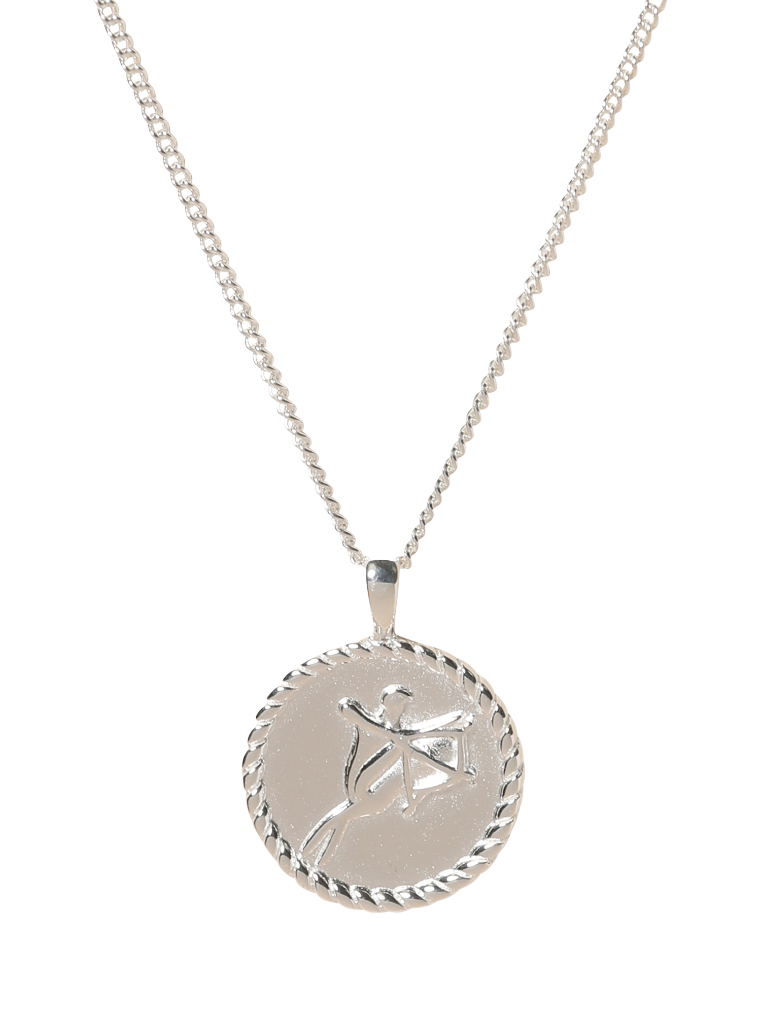 Product image 2 of 2, which shows Simply Silver Zodiac Pendant, Sagittarius
