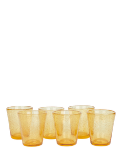 Neptune Ella Glass Tumbler, 310ml, Saffron