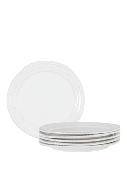 Neptune Bowsley Ceramic Dinner Plate, 30cm, White, White